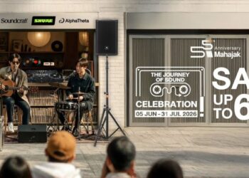 มหาจักร 55 ปี เปิดราคาพิเศษสุดในรอบปี Professional Audio ลดสูงสุด 66% พร้อมรับฟรี Mahajak 55th Anniversary Gift